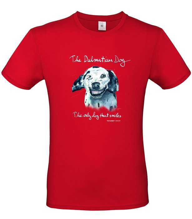 T-shirt Doggen röd