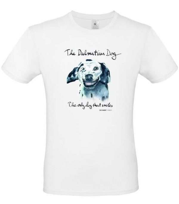 T-shirt Doggen vit