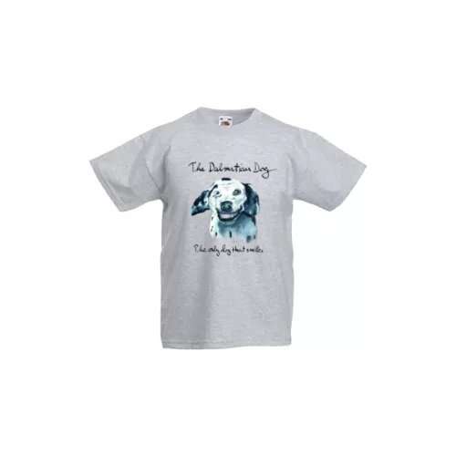 T-shirt barn Doggen grå